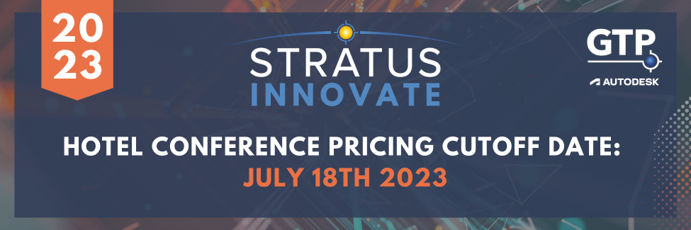 STRATUS Innovate 2023 hotel conference pricing cutoff date